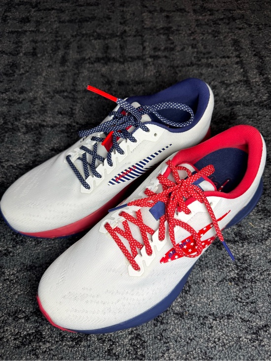 Brooks Shoes - Brooks Launch 7 Women’s Size 9 Running Shoes Red White Blue Stars 1203221B166